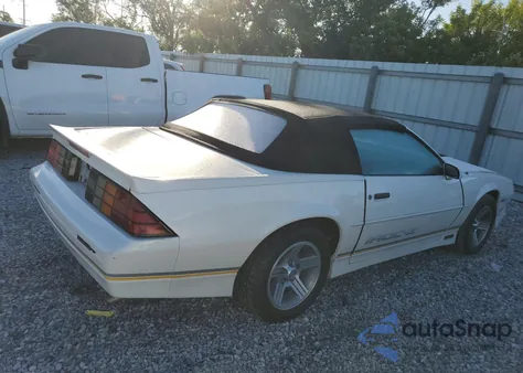 1990 Chevrolet Camaro Iroc-Z from USA, damaged, VIN 1G1FP33F3LL117932